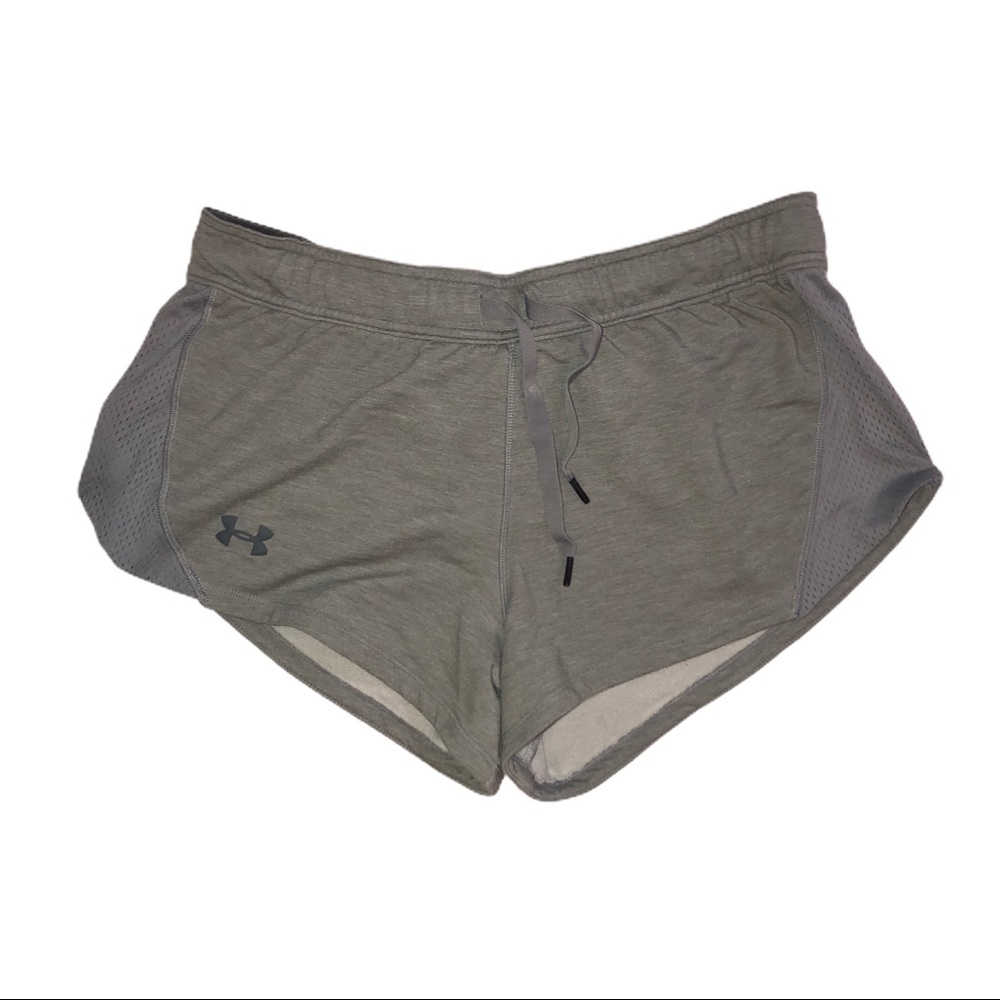 Under Armour Running Shorts Gray Size: L